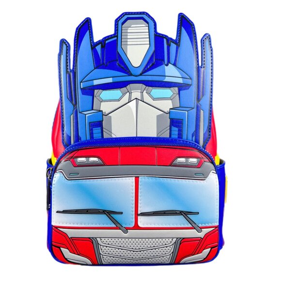 Loungefly Hasbro Transformers Optimus Prime Glow in the Dark Mini Backpack